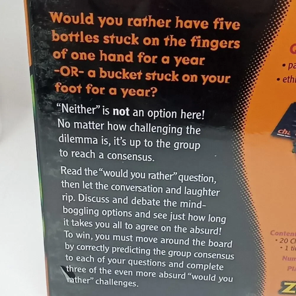 Would You Rather...? The Game of Mind-Boggling Questions